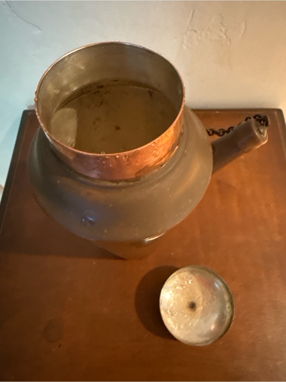 Antique 1910 Jos Heinrichs New York Copper Cocktail Shaker Pre-Prohibition - Picture 6 of 8